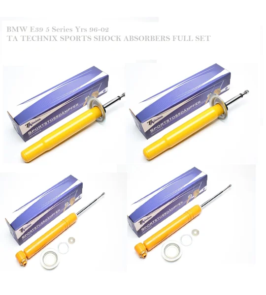 BMW E39, 5 Series Yrs 96-02 Full Set of Sport Shock Absorbers TA TECHNIX