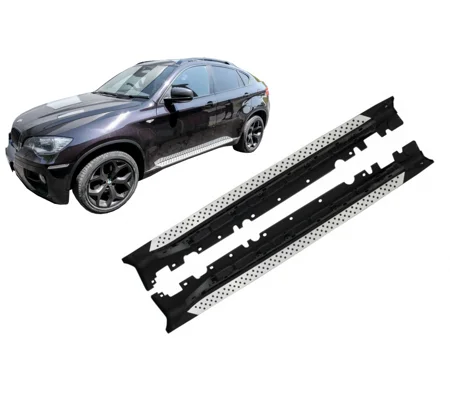 BMW X6 E71 E72 (Yrs 2008-2014) Running Boards Side Steps