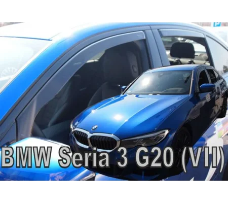 BMW 3 Series G20 Saloon 4drs Yrs 2019 on, Brand New Heko 4 Piece Wind Deflectors 11183