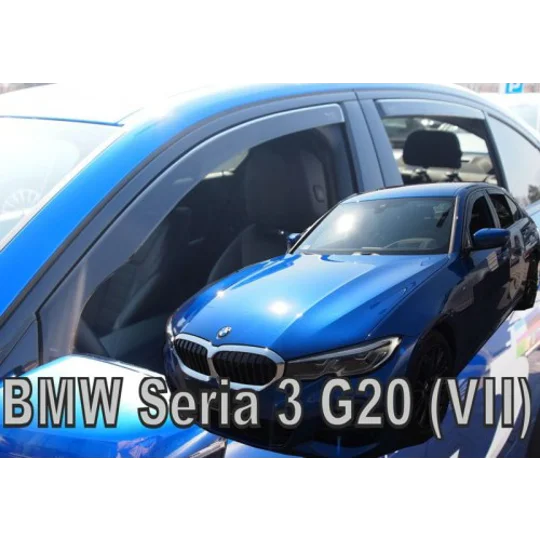 BMW 3 Series G20 Saloon 4drs Yrs 2019 on, Brand New Heko 4 Piece Wind Deflectors 11183