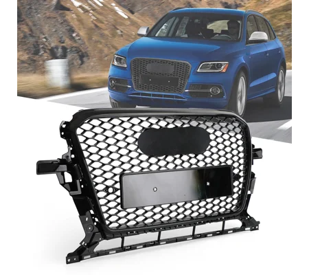 Audi Q5 8R Facelift Yrs 2012-2015 Honeycomb Gloss Black Grill RS