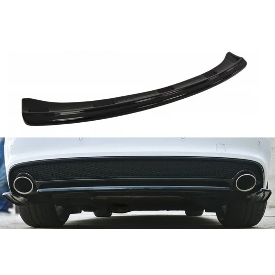 Audi A5 S LIne Facelift Yrs 11-15 MAXTON CENTRAL REAR SPLITTER