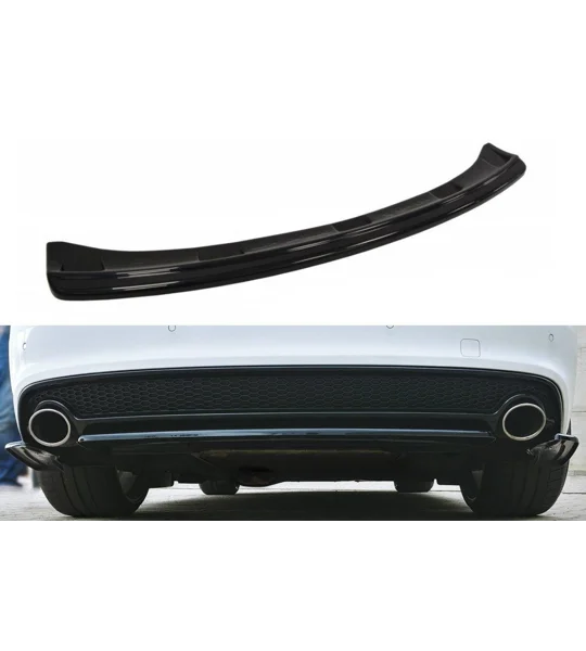 Audi A5 S LIne Facelift Yrs 11-15 MAXTON CENTRAL REAR SPLITTER