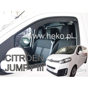 CITROEN JUMPY III 2016 ->  New 2 Piece Heko Wind Deflectors 12264
