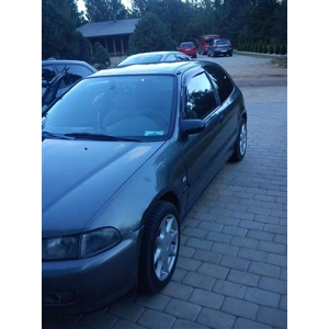 Honda Civic 91-95   Pair Eyebrows Eyelids ABS Plastic