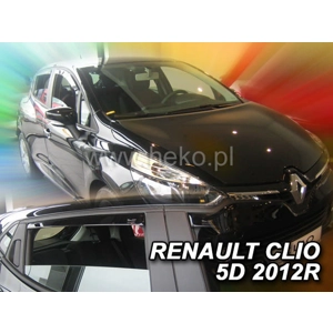 RENAULT CLIO IV 5D HTB 2012-2019 Hatchback Brand New Heko 4 Piece Wind Deflectors 27121
