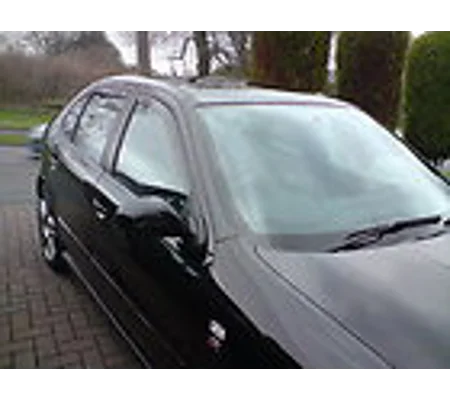 opel/vauxhall corsa D 4dr 06r Brand New Heko 4 Piece Wind Deflectors 25363
