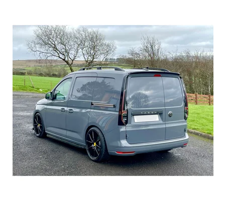 VW Caddy 2021- Black Aluminium Roof Rails Bars