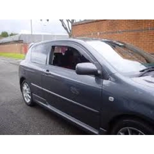 Toyota Corolla 3DR E12 Yrs 02-06 Brand New Heko 2 Piece Wind Deflectors 29337