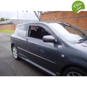 Toyota Corolla 3DR E12 Yrs 02-06 Brand New Heko 2 Piece Wind Deflectors 29337