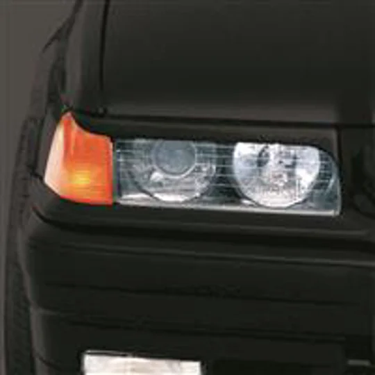 BMW E36 2-DRS 92-98 Pair Eyebrows Eyelids ABS Plastic