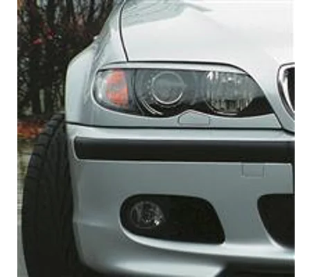 Bmw E46 4Dr Pair Eyebrows Eyelids ABS Plastic