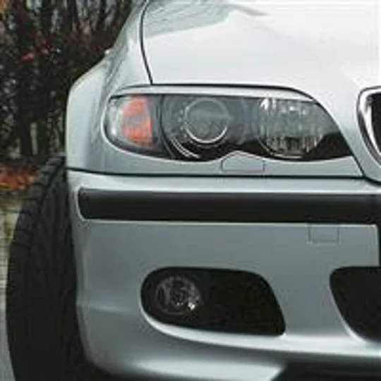 Bmw E46 4Dr Pair Eyebrows Eyelids ABS Plastic