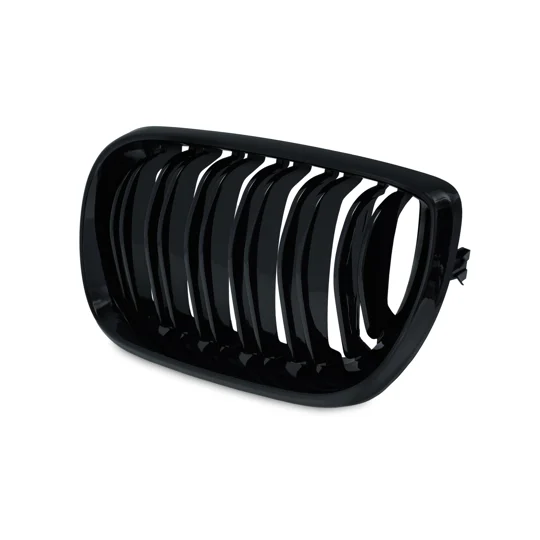 BMW E46 Saloon 02-05 Facelift Black Kidney Grills