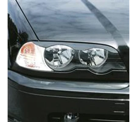 BMW E46 COUPE -03 Pair Eyebrows Eyelids ABS Plastic