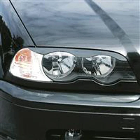 BMW E46 COUPE -03 Pair Eyebrows Eyelids ABS Plastic