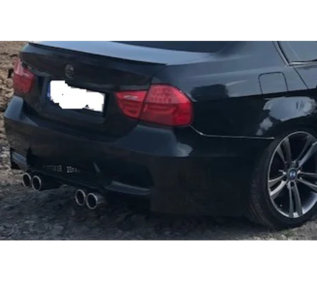 BMW E90 Yrs 05-11 Facelift Pr Facelift LCI 3 Series M3 Rear Bumper, Saloon, Plastic