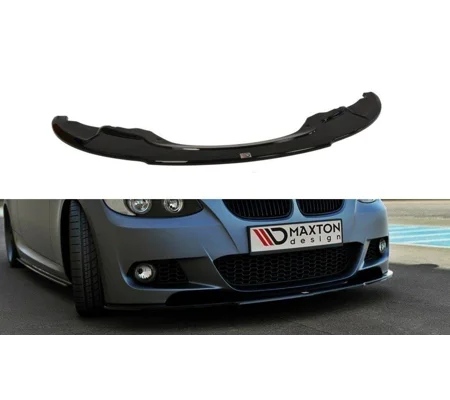 BMW E92 / 3 Series Coupe Models Maxton Front Bumper Splitter/Lip Plastic
