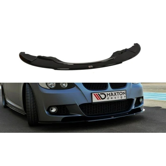 BMW E92 / 3 Series Coupe Models Maxton Front Bumper Splitter/Lip Plastic
