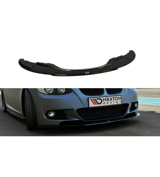 BMW E92 / 3 Series Coupe Models Maxton Front Bumper Splitter/Lip Plastic