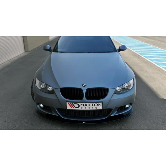 BMW E92 / 3 Series Coupe Models Maxton Front Bumper Splitter/Lip Plastic