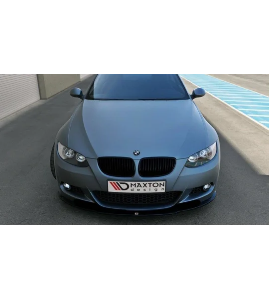 BMW E92 / 3 Series Coupe Models Maxton Front Bumper Splitter/Lip Plastic