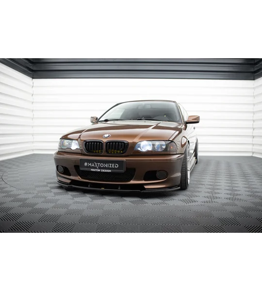 BMW E46 3 Series Coupe M Sport ,Front Bumper Splitter Diffuser Lip Plastic