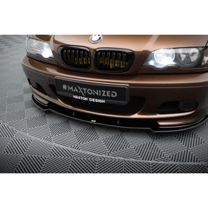 BMW E46 3 Series Coupe M Sport ,Front Bumper Splitter Diffuser Lip Plastic