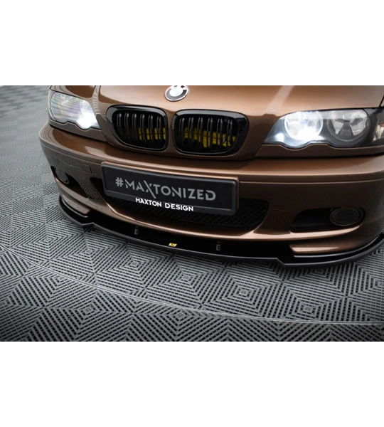 BMW E46 3 Series Coupe M Sport ,Front Bumper Splitter Diffuser Lip Plastic