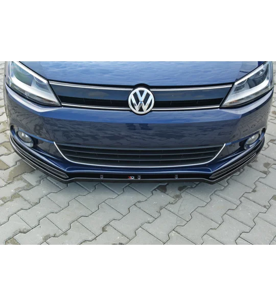 VW Jetta MK6 VI Yrs 2011 - 2014 Maxton Front Bumper Lip Diffuser