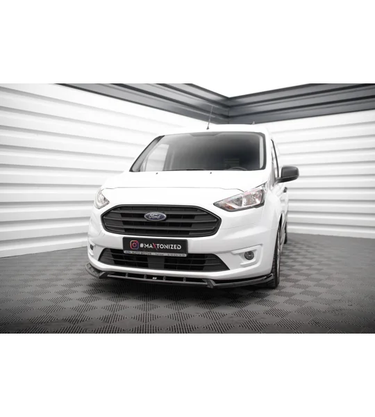 Ford Transit Connect Mk2 Facelift Front Bumper Lip Splitter