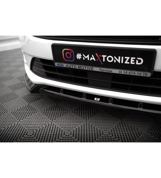 Ford Transit Connect Mk2 Facelift Front Bumper Lip Splitter