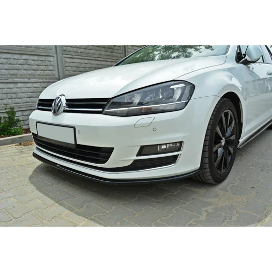 VW Golf MK 7 VII Yrs 12-17 Standard Front Bumper Lip Splitter Maxton