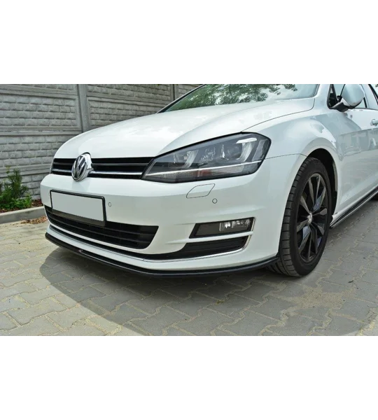 VW Golf MK 7 VII Yrs 12-17 Standard Front Bumper Lip Splitter Maxton