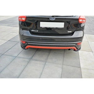 Ford Focus ST-Line Mk3 Facelift Rear Side Splitters/Spats