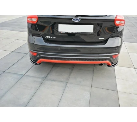 Ford Focus ST-Line Mk3 Facelift Rear Side Splitters/Spats