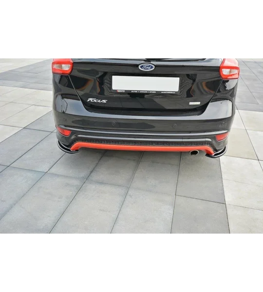 Ford Focus ST-Line Mk3 Facelift Rear Side Splitters/Spats