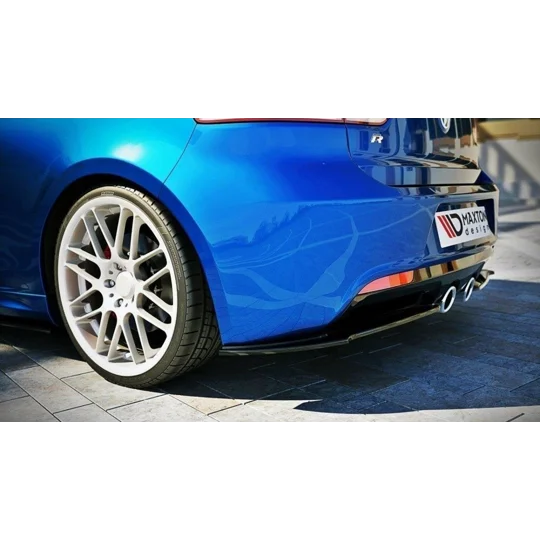 VW GOLF VI R Rear Side Spats/Splitters