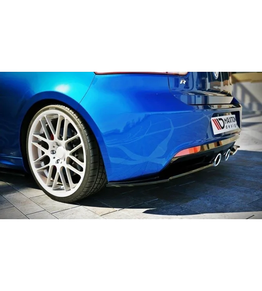 VW GOLF VI R Rear Side Spats/Splitters
