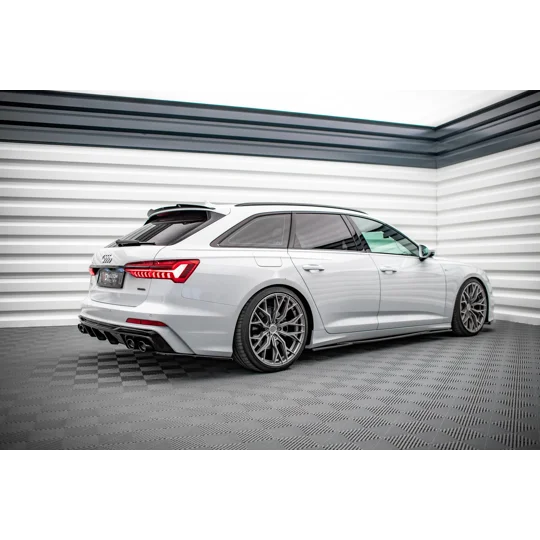 Audi A6 C8 Yrs 18-on MAXTON Side Skirt Extensions Diffusers