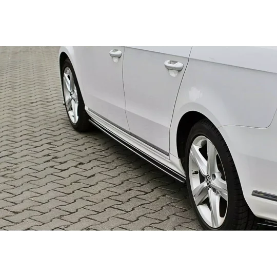 VW Passat B6 Yrs 2005 - 2009 Maxton Sideskirt Extensions R Line