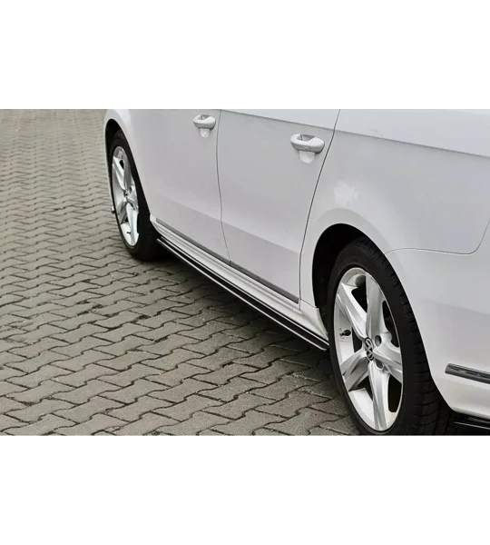 VW Passat B7 Yrs 2010 - 2014 Maxton Sideskirt Extensions R Line