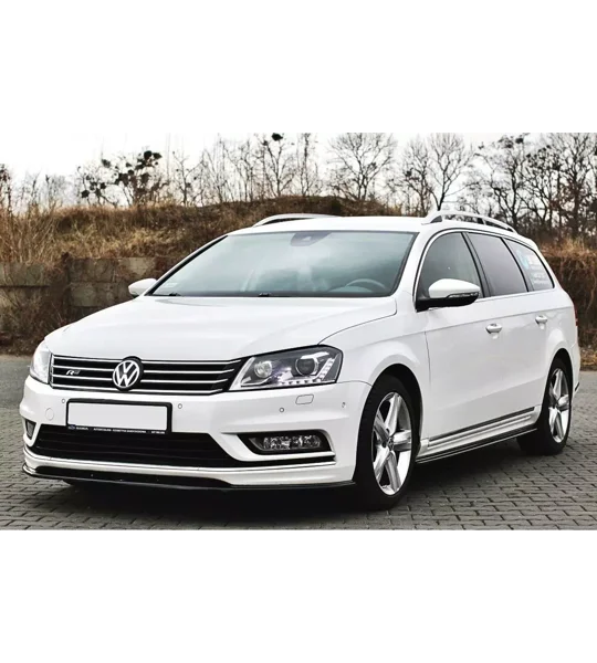 VW Passat B7 Yrs 2010 - 2014 Maxton Sideskirt Extensions R Line