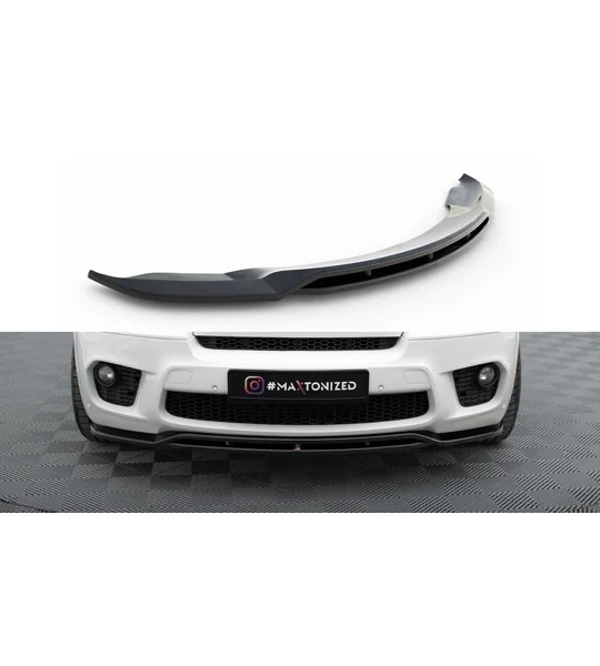 BMW X5 E70 M Sport Maxton Design Front Bumper Lip Plastic