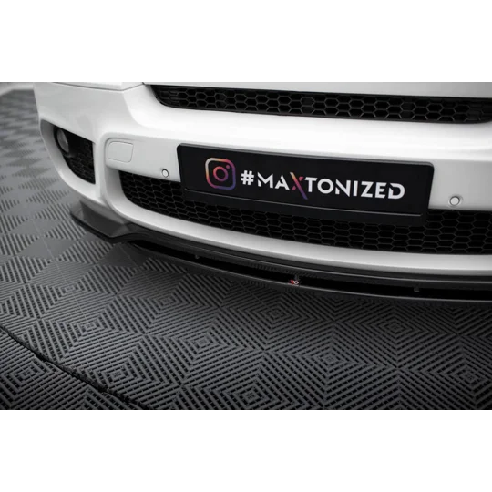 BMW X5 E70 M Sport Maxton Design Front Bumper Lip Plastic