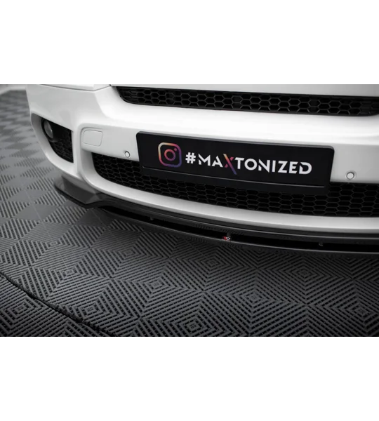 BMW X5 E70 M Sport Maxton Design Front Bumper Lip Plastic