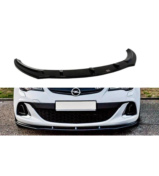 Opel Astra J OPC / VXR Maxton Design Front Bumper Lip Plastic