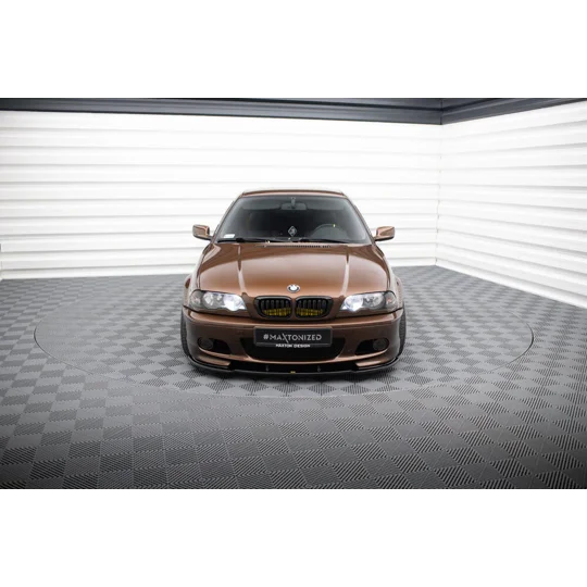 BMW E46 3 Series Coupe M Sport ,Front Bumper Splitter Diffuser Lip Plastic