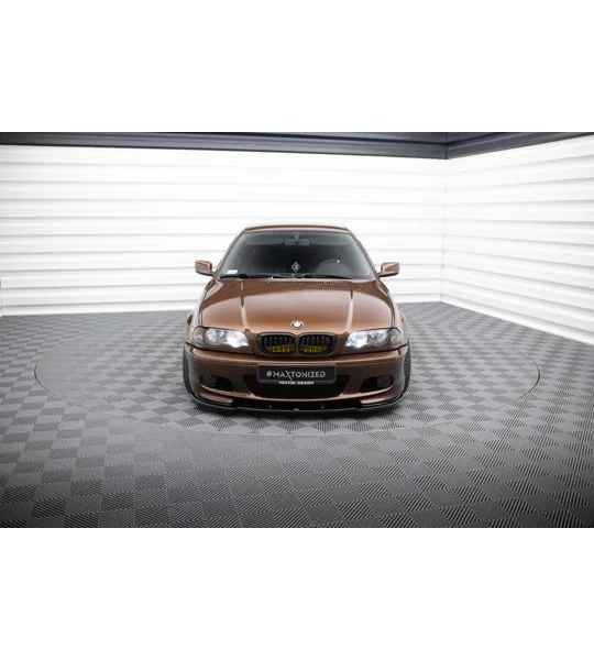 BMW E46 3 Series Coupe M Sport ,Front Bumper Splitter Diffuser Lip Plastic