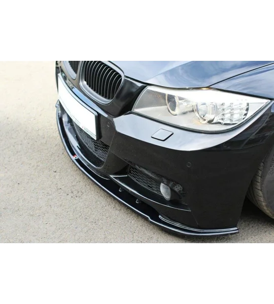 BMW E90 /91 3 Series Models Maxton Front Bumper Splitter/Lip Plastic